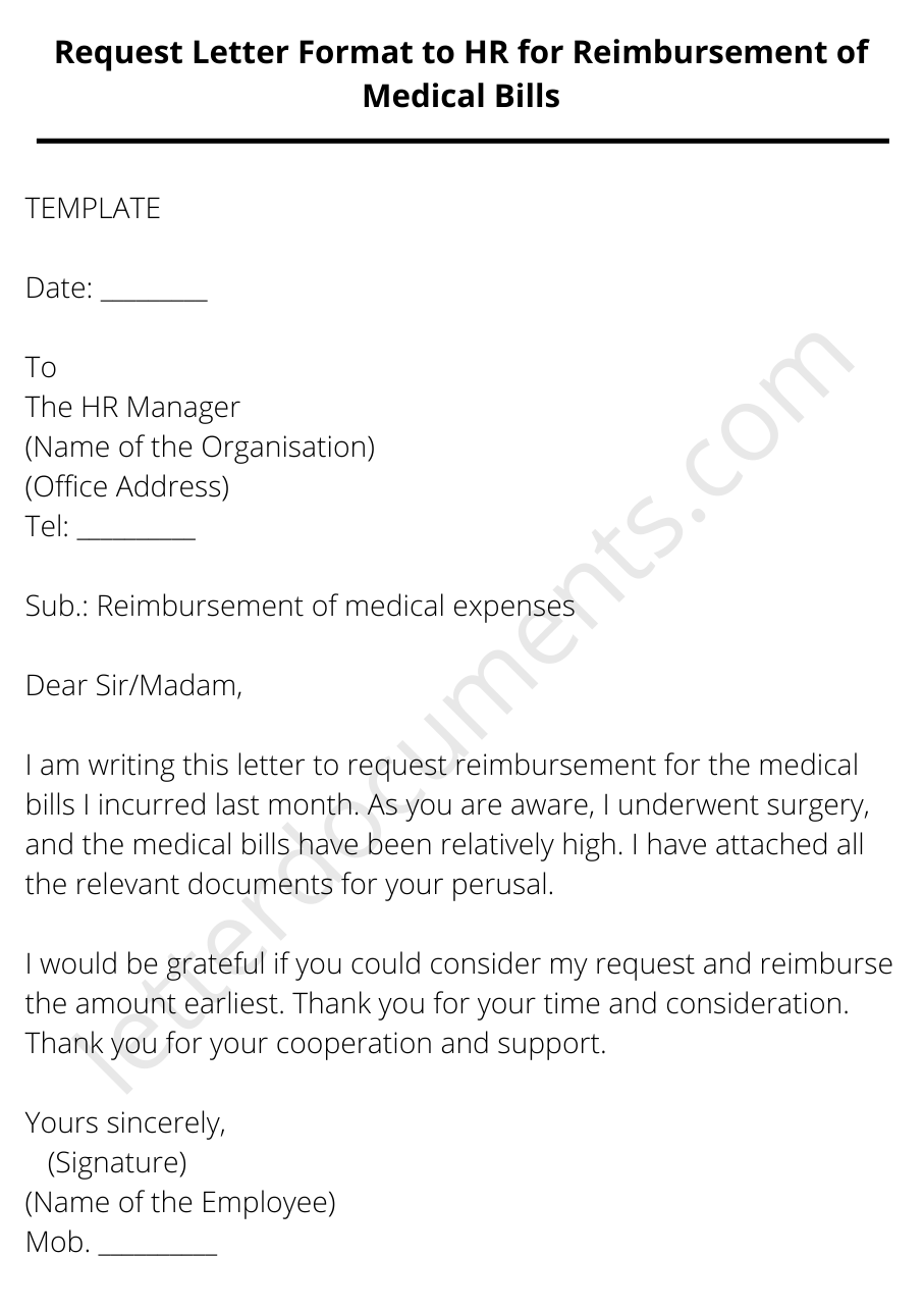 request-letter-format-to-hr-for-reimbursement-of-medical-bills
