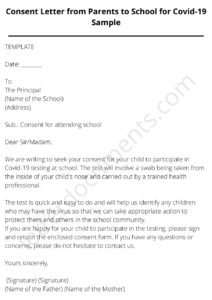 Leave Letter To Class Teacher | Letterdocuments